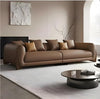 CARPANALLI 3 Seater Sofa Modern Comfort Leatherette Sofa With Wooden Leg's For Living Room / Office