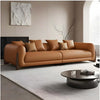 CARPANALLI 3 Seater Sofa Modern Comfort Leatherette Sofa With Wooden Leg's For Living Room / Office