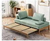 Wooden 3 Seater Sofa With Pillow Stylish Comfort Sofa Cum Bed For Living Room /Hallway