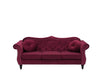 Luxury Chesterfield Velvet Sofa Tufted Design with Nailhead Trim Upholstered Lounge Classic Living Room Couch for Hallways / Office