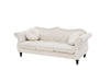 Luxury Chesterfield Velvet Sofa Tufted Design with Nailhead Trim Upholstered Lounge Classic Living Room Couch for Hallways / Office