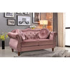 Luxury Chesterfield Velvet Sofa Tufted Design with Nailhead Trim Upholstered Lounge Classic Living Room Couch for Hallways / Office