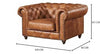 Luxury Chesterfield Velvet Sofa Tufted Design with Nailhead Trim Upholstered Lounge Classic Living Room Couch for Hallways / Office