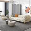 wood vogue Sofa Set Luxury Chesterfield febrick Velvet Sofa in for Home Living Room & Office living room