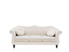 Luxury Chesterfield Velvet Sofa Tufted Design with Nailhead Trim Upholstered Lounge Classic Living Room Couch for Hallways / Office