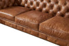 Luxury Chesterfield Velvet Sofa Tufted Design with Nailhead Trim Upholstered Lounge Classic Living Room Couch for Hallways / Office