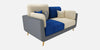 WOOD VOGUE Modern 3 Seater Sofa Comfort Meets Style Premium Fabric Sofa Luxury Look Plush Cushions for Home & Office