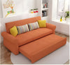 3 Seater Sofa Chesterfield Space Saving Sofa Cum Bed Convertible Design for Living Room Guest Room