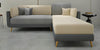 WOOD VOGUE Modern 3 Seater Sofa Comfort Meets Style Premium Fabric Sofa Luxury Look Plush Cushions for Home & Office
