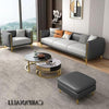 Carpanalli Chesterfield Sofa Set Velvet Tufted Button Design Uphlostered, Gold Metal Legs for Living Room & Bedroom