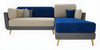 WOOD VOGUE Modern 3 Seater Sofa Comfort Meets Style Premium Fabric Sofa Luxury Look Plush Cushions for Home & Office
