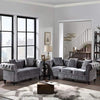 wood vogue Sofa Set Luxury Chesterfield febrick Velvet Sofa in for Home Living Room & Office living room