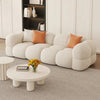 Carpanalli 3+1+1 Sofa Set Luxury Look Cloud Shape Sofa Sets for Home & Office