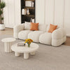 Carpanalli 3+1+1 Sofa Set Luxury Look Cloud Shape Sofa Sets for Home & Office