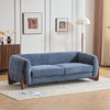 Luxury Chesterfield Velvet Sofa Tufted Design with Nailhead Trim Upholstered Lounge Classic Living Room Couch for Hallways / Office