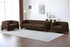 CARPANALLI 3+1+1 =5 Seater Sofa Set Modern Plush Comfort Sofa with Wooden Leg's Luxury Look for Home & Office
