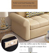 3 Seater Sofa Chesterfield Space Saving Sofa Cum Bed Convertible Design for Living Room Guest Room