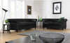 wood vogue Sofa Set Luxury Chesterfield febrick Velvet Sofa in for Home Living Room & Office living room