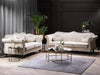 Luxury Chesterfield Velvet Sofa Tufted Design with Nailhead Trim Upholstered Lounge Classic Living Room Couch for Hallways / Office