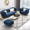 wood vogue Sofa Set Luxury Chesterfield febrick Velvet Sofa in for Home Living Room & Office living room