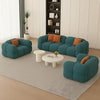 Carpanalli 3+1+1 Sofa Set Luxury Look Cloud Shape Sofa Sets for Home & Office