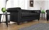 wood vogue Sofa Set Luxury Chesterfield febrick Velvet Sofa in for Home Living Room & Office living room