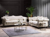 Luxury Chesterfield Velvet Sofa Tufted Design with Nailhead Trim Upholstered Lounge Classic Living Room Couch for Hallways / Office
