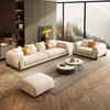 WOOD VOGUE Modern 3 Seater Sofa Chesterfield Wooden Leg's Terry Febric Luxury Soft Cushion Comfurt Sofa For Home & Office