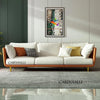 Carpanalli Chesterfield Sofa Set Velvet Tufted Button Design Uphlostered, Gold Metal Legs for Living Room & Bedroom