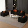 Carpanalli 3+1+1 Sofa Set Luxury Look Cloud Shape Sofa Sets for Home & Office