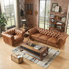 WOOD VOGUE 3 Seater Sofa Tufted Botton Chesterfield Contemporary Three seater sofa Comfortable Sofa For Living Room & office