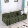 WOOD VOGUE Modern Cloud Design 3+2 Seater Fabric Towel Luxury Design For Living Room/Guest Room