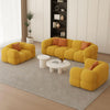 Carpanalli 3+1+1 Sofa Set Luxury Look Cloud Shape Sofa Sets for Home & Office